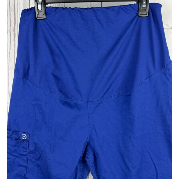 Maternity Blue Wink Wonderwink Wonderwork M Scrub Pants Womens Classic Fit - Picture 2 of 4